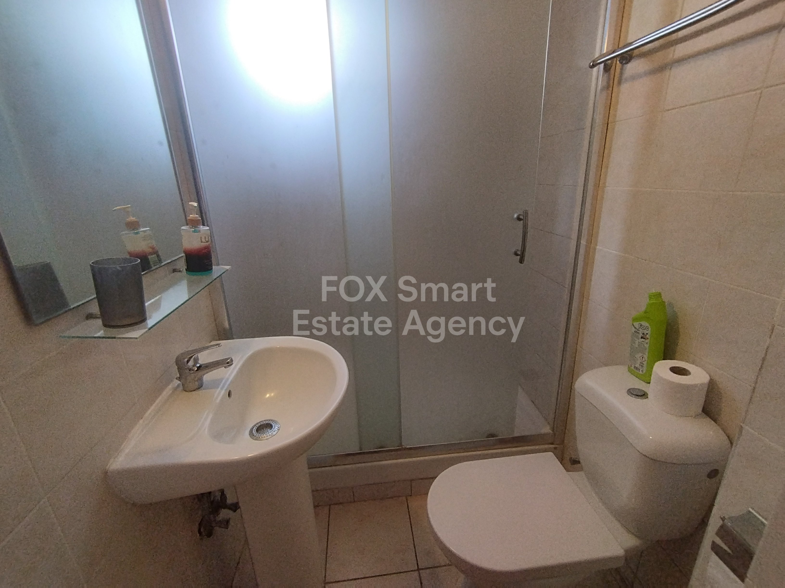 For Rent furnished, one bedroom apartment in good condition, in Strovolos.