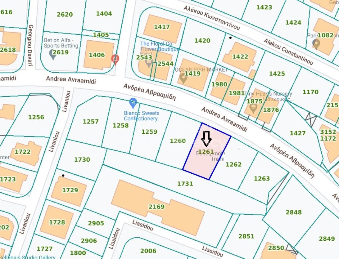 Land, For Sale, Nicosia, Strovolos, Dasoupolis  595.00 SqMt 