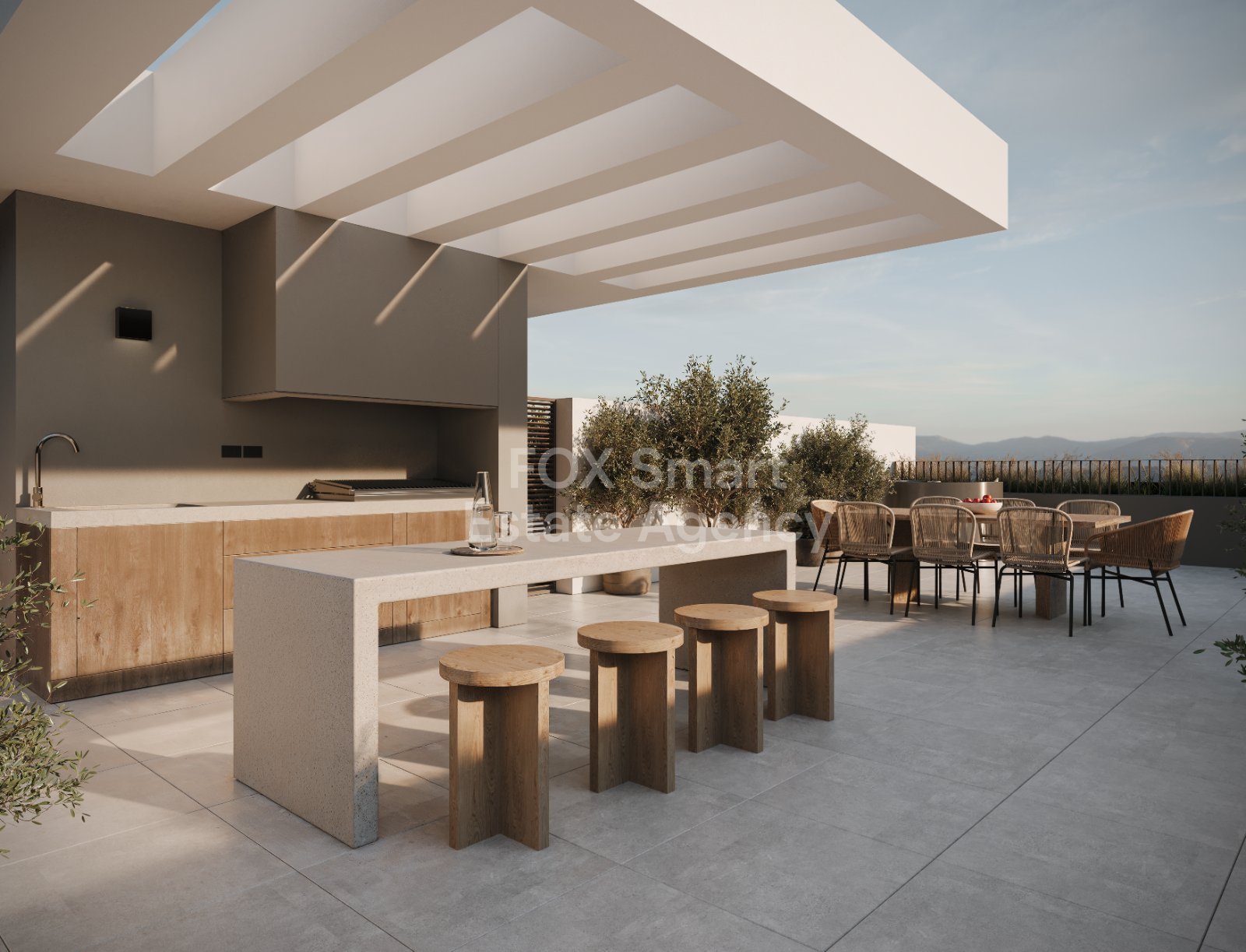 Top floor two bedroom apartment for sale, Aradippou.