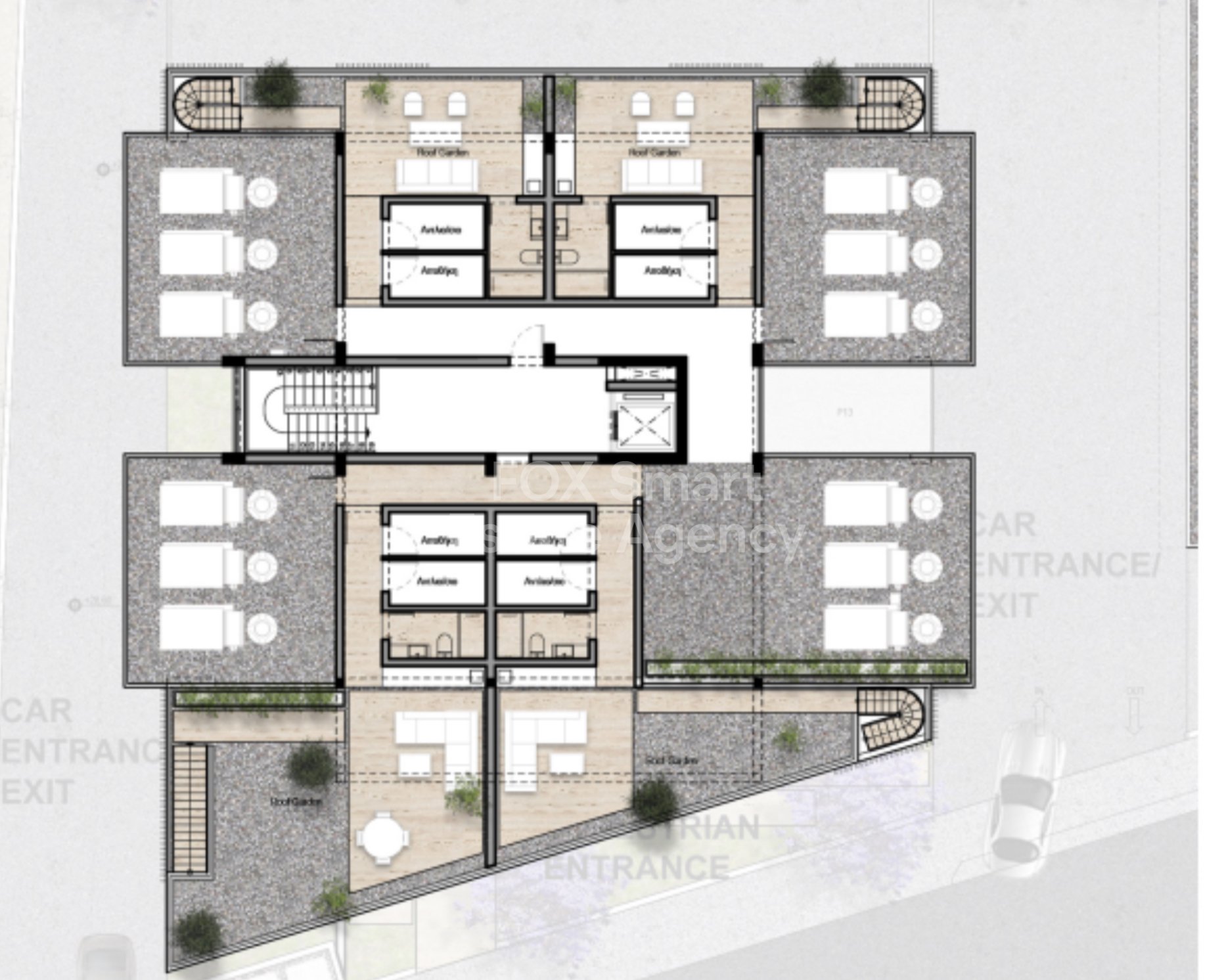 Three -Bedroom apartment for sale in Livadia, Larnaca district.