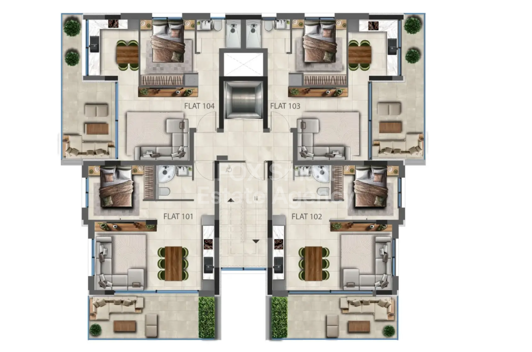 Spacious 1-bedroom apartment for sale in Geri, Nicosia.