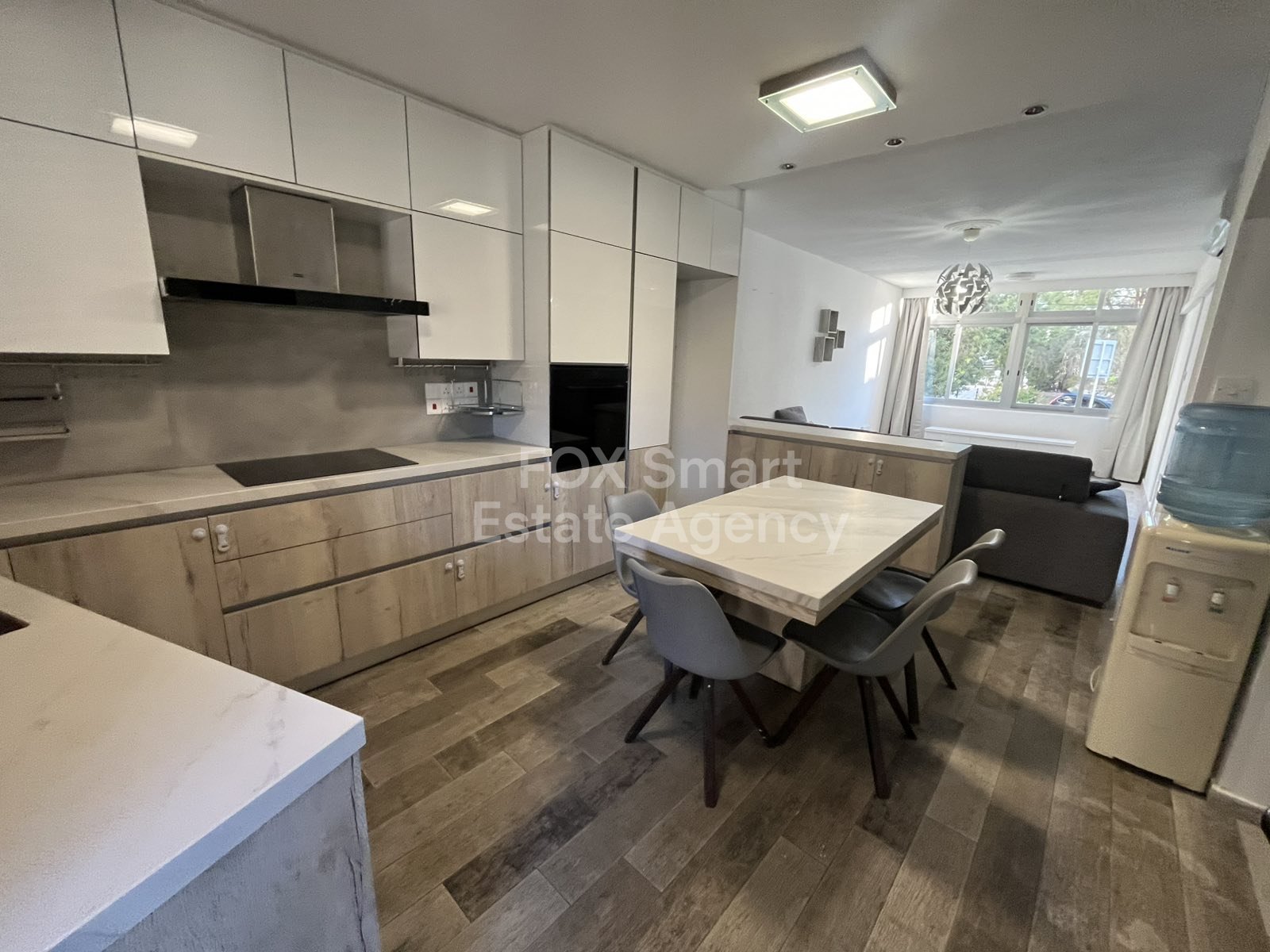 For rent 3 bedroom ground floor apartment in Agioi Omologites, near American School.