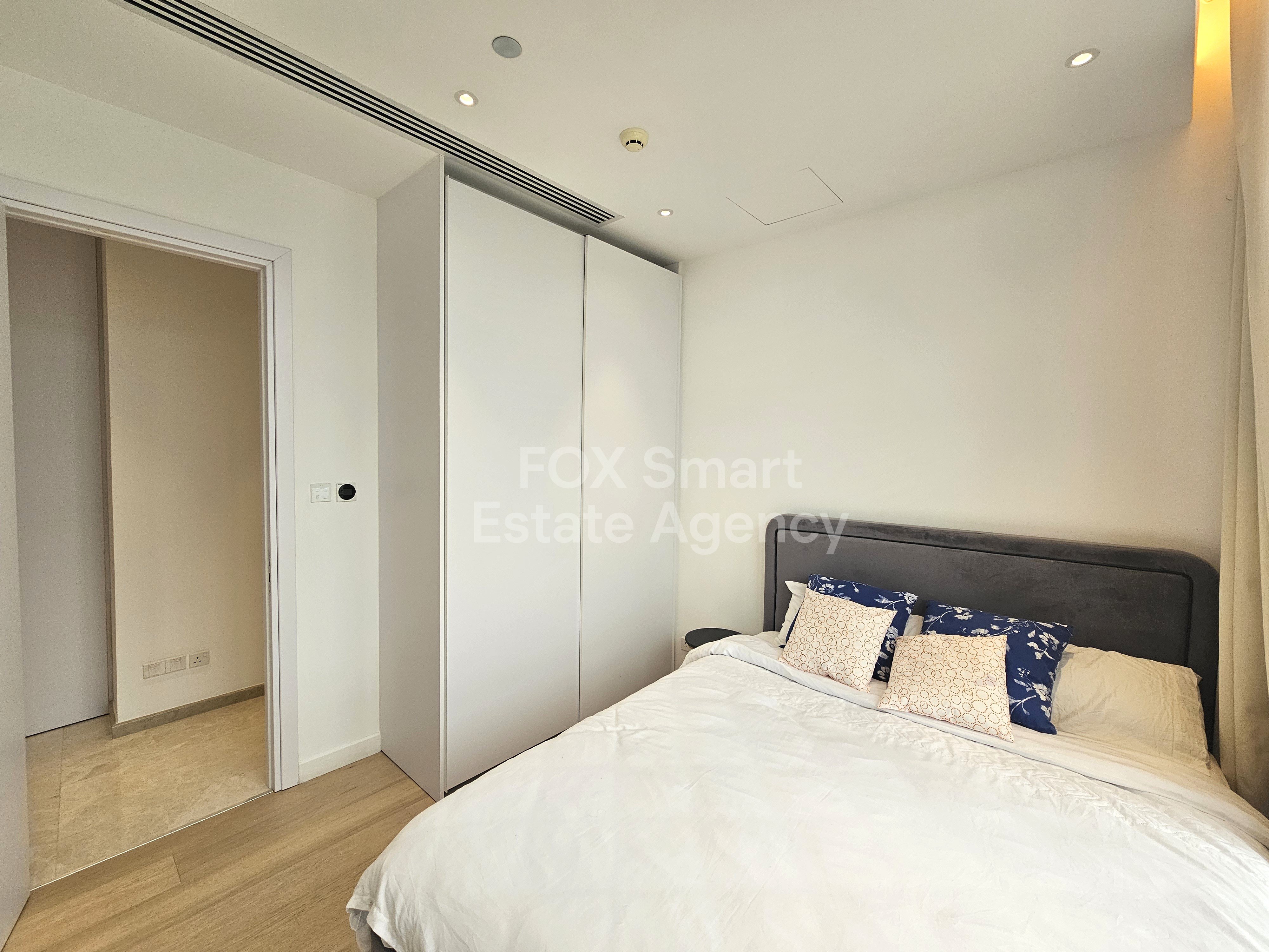 Luxury Furnished 2-Bedroom Apartment 125sqm | 16th Floor | Panoramic City & Mountain Views | Central Nicosia