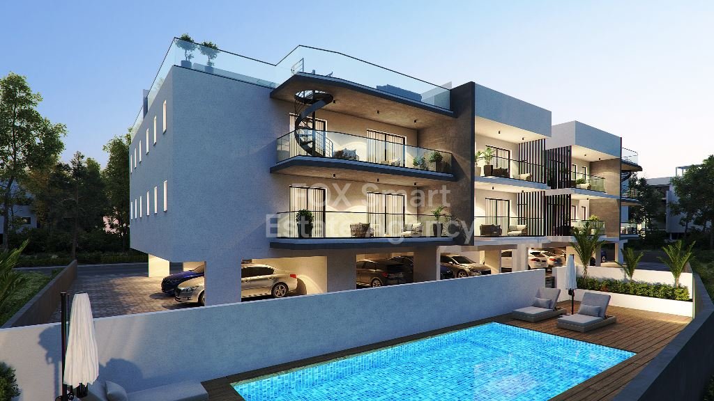 2 Bedroom Off-Plan Apartment For Sale in Oroklini